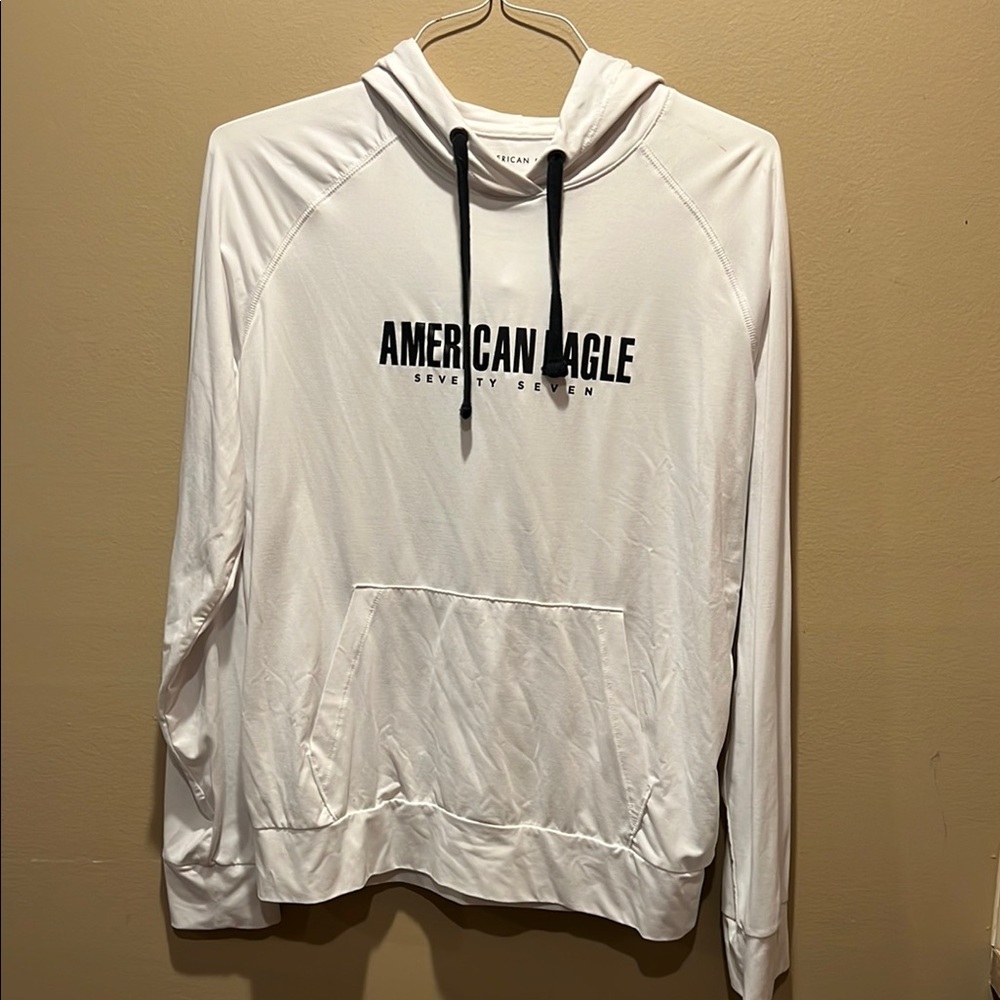 American Eagle White Hoodie